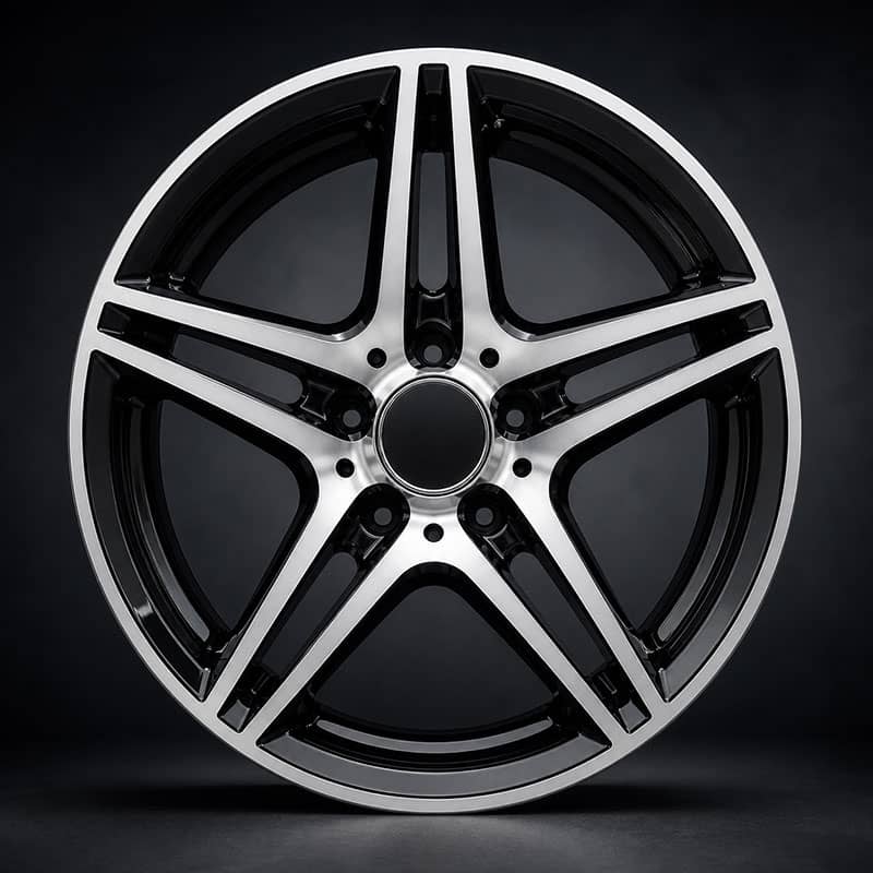 Jantes automobiles rénovées